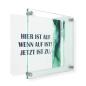 Preview: Tuerschild Wechselrahmen für Din A4 que